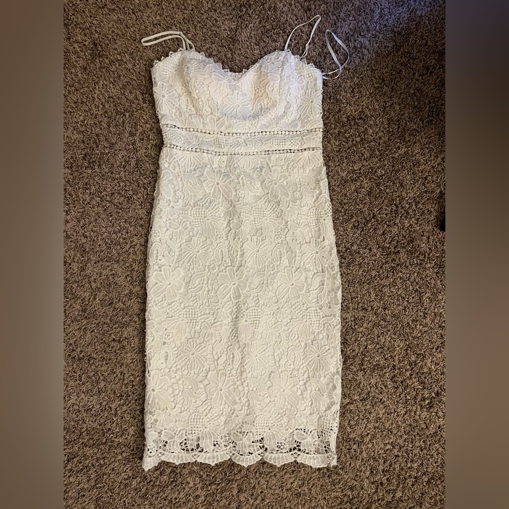 Women’s white dress
